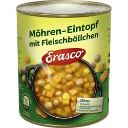 Erasco Möhren-Eintopf mit Fleischbällchen 800G