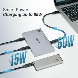 Edimax 5-in-1 Mini Docking Station Thunderbolt4 5-Port 40Gbit/s