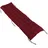 Relaxdays Bankauflage 180 x 50 x 8 cm rot 1 St.