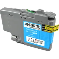 Ampertec Kompatible Tinte ersetzt Brother LC-427C cyan