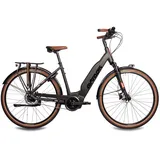 Airtracks 28 Zoll Damen E-Bike LS Trekking Fahrrad LUMINA ACTIVE PLUS LINE Gen3 500 Wh 8s SHIMANO Nexus - Schwarz