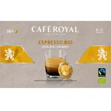 Café Royal Espresso Bio 50 Nespresso Pro kompatible Kapseln - Kompatible Kaffeepads für Nespresso Business Solution Maschine - Intensität 6/10