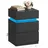 VASAGLE Nachtschrank SMARTIE 40 x 40 x 55 cm Schwarz