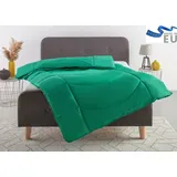 MY HOME Microfaserbettdecke Microlux, 4-Jahreszeiten, Füllung 3D-Klimafaser, Bezug Microfaser-Feinbatist samtweich, (1 St.), Von Testschläfern mit Note 1,8 bewertet* - kochfest bis 95 °C, zum Spitzenpreis!, Bettdecke 135x200 cm x cm