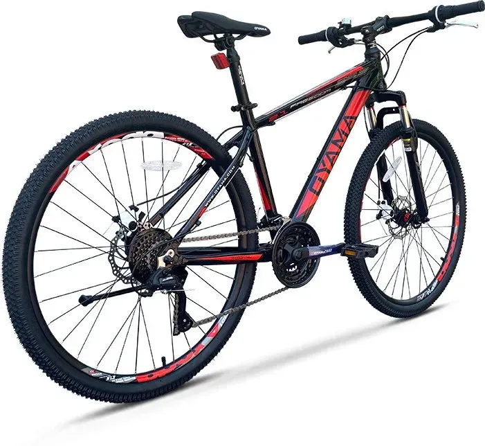 OYAMA Freedom 2.1 Mountainbike - 19 Zoll Rahmen - Schwarz/Rot