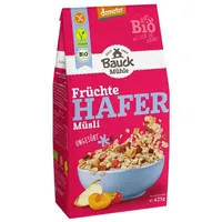 Bauckhof Hafer Müsli Früchte bio