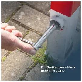 Dönges Steckschlüssel für Absperrpfosten, Dreikant M12