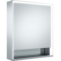 Keuco Royal Lumos Spiegelschrank 14301171205 650x735x165mm, silber-eloxiert, kurze Tür,