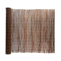 casa pura KARAT Weidenzaun Weidenmatte - Dekorativer Sichtschutz für Balkon und Garten - 200 x 500 cm