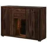 Wolf Möbel Highboard 145 x 40 x 101 cm Braun