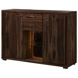 Wolf Möbel Highboard 145 x 40 x 101 cm Braun
