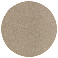 Snapstyle Feinschlingen Velour Teppich Strong Nougat Rund