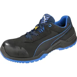 Puma Sicherheitsschuh Argon Blue Low Gr.43 schwarz/blau Leder S3 ESD SRC EN20345 1 PA