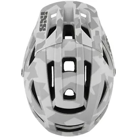 IXS Trigger AM MIPS Mountainbike/E-Bike/Fahrradhelm, Grau mit Camouflage-Muster, Taille SM