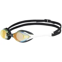 Arena Schwimmbrille Cobra Swipe Mirror GELB|WEISS Einheitsgröße