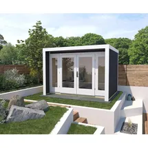 Weka Designhaus 263 2,95 x 2,35 m anthrazit