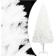 vidaXL Künstlicher Weihnachtsbaum Weiß 240 cm