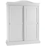 Xlmoebel Schiebetürenschrank Hochwertiger Kleiderschrank aus Italienische Möbel Kollektion für (1-St., Schiebetürenschrank) Hergestellt in Europa weiß