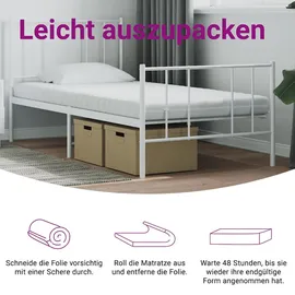 vidaXL Tagesbett 100 x 200 cm Blau