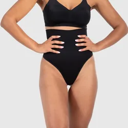 Damen Shapewear High Waist String Nysa Schwarz S