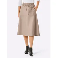 MAINPOL Lederrock beige