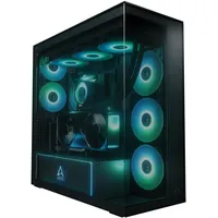 Arctic Xtender VG Black Premium E-ATX, PC-Gehäuse, mit vertikaler GPU-Montage