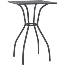 vidaXL Gartentisch 50 x 50 x 72 cm Anthrazit
