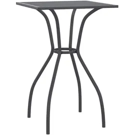 vidaXL Gartentisch 50 x 50 x 72 cm Anthrazit