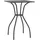 vidaXL Gartentisch 50 x 50 x 72 cm Anthrazit