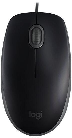 Logitech B110 Silent Maus schwarz