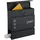 Relaxdays Briefkasten Schwarz inkl. Zeitungsfach