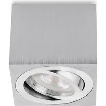 Sweet Led 5W eckig Aluminium silber