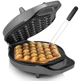 Princess - Bubble Waffeleisen Drehbar & Gabel Eierwaffeln Ø20cm Egg Waffle Maker 700watt