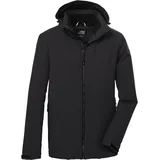 KILLTEC Herren Funktionsjacke/Outdoorjacke mit abzippbarer Kapuze KOW 22 MN JCKT, dunkelanthra, 3XL,