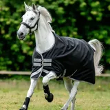 Horseware Ireland Outdoordecke 0g Amigo® Bravo 12 Original Regendecke Black/Titanium Grey & Silver 145 (6'6) - Schwarz/Grau/Silber