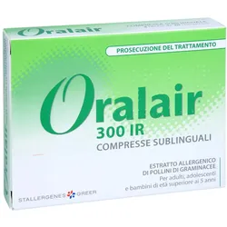 ORALAIR 5-Gräser Fortsetzung 300 IR Sublingualtab. 90 St