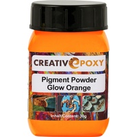 Boldt CreativEpoxy Pigment Powder GlowOrange 30 g