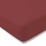 Estella Spannbettlaken Zwirnjersey 6900 200 x 200 cm burgund