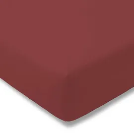 Estella Spannbettlaken Zwirnjersey 6900 200 x 200 cm burgund