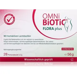 OMNI BiOTiC Flora+ Pulver mit Probiotika 28x2 g