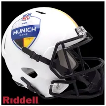 Riddell NFL Helm 2024 Munich Game Speed Mini Helm in 13 cm