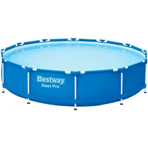 BESTWAY Steel Pro Frame Pool Set 366 x 84 cm ink. Filterpumpe