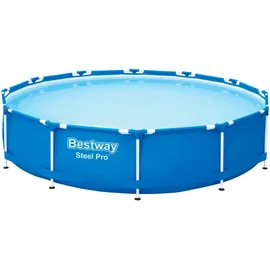 BESTWAY Steel Pro Frame Pool Set 366 x 84 cm ink. Filterpumpe