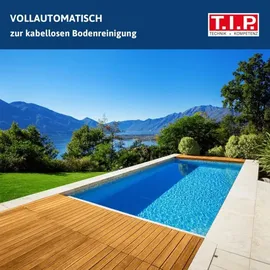 T.I.P. Akku Poolroboter R8 grau 80 m2