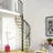 DOLLE Spindeltreppe Calgary 244,8-280,8 cm Holz/Metall