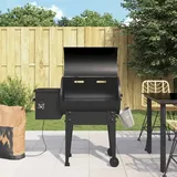 vidaXL Pelletgrill eisen/schwarz 360067