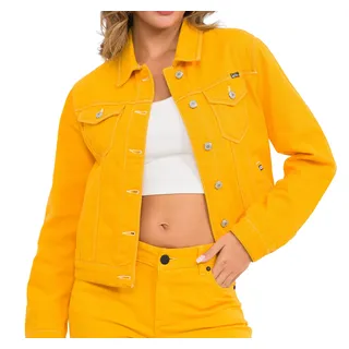Cipo & Baxx Jeansjacke in YELLOW | Gr.: XL