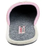 ADELHEID Unschuldslamm Filzpantoffel, Farbe:mausgrau, Größe:40/41 - 40/41