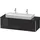 Duravit Waschtischunterschrank 4 Auszüge 140 x 54,8 x 40 cm Schwarz Hochglanz