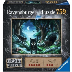 Ravensburger Puzzle Puzzle EXIT - Wolfsgeschichten, 759 Puzzleteile